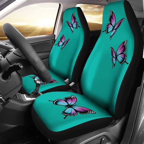 Girly Car Seat Covers Full Set Velcromag