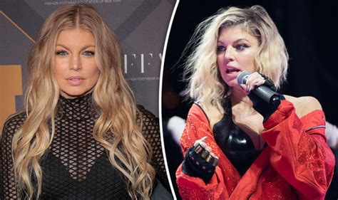 Fergie Sets Pulses Racing As She Strips Completely Naked Celebrity News Showbiz And Tv