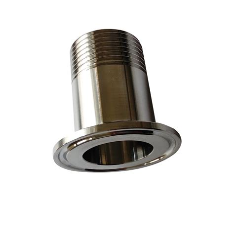 34 Dn20 Sanitary Male Threaded Pipe Fitting To Tri Clamp Od 505mm