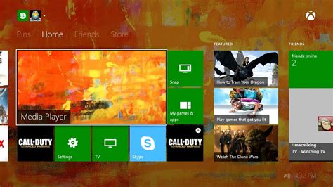 How To Set A Custom Background On Xbox One Youtube