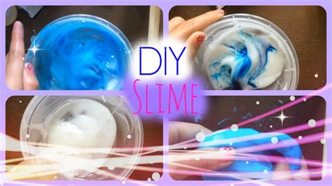 Diy Slime Without Borax Detergent And Liquid Starch Youtube