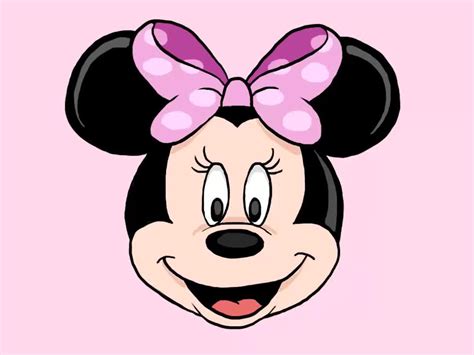 How To Draw Minnie Mouse Easy Giuseppe Zeigler