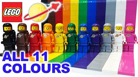 All 11 Lego Classic Spaceman Colours Colors In 2023 Replaced In Set