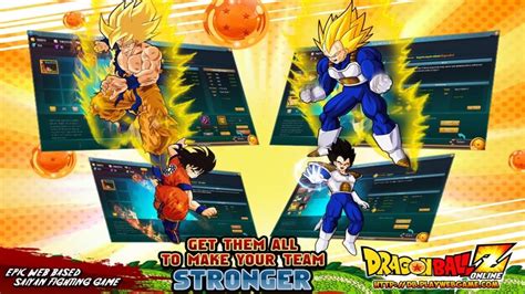 Official Trailer Dragon Ball Z Online Youtube