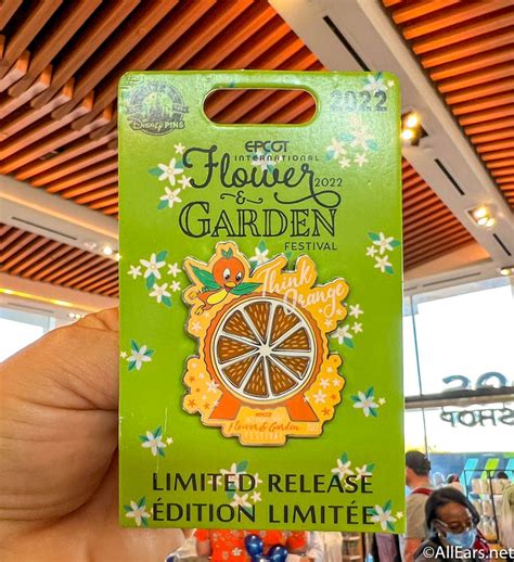 Orange Bird Pin Creations Shop 2022 Epcot Flower And Garden Festival