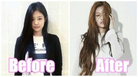 Black Pink Before And After