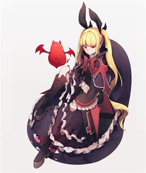 Hpn Rachel Alucard Blazblue Highres 1girl Black Bow Black Dress