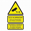 CCTV in operation - SignsPlus