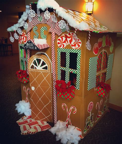 Our Homemade Diy Life Size Recycled Gingerbread Playhouse Thanks To