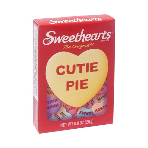 Sweethearts Conversation Hearts 1oz Box Economy Candy