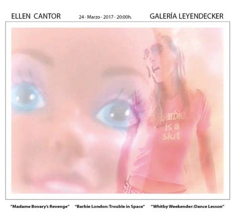 Ellen Cantor Exposición Pintura Video Arte Mar 2017 Arteinformado