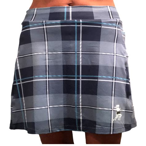 Blue Plaid Athletic Skirt Runningskirts