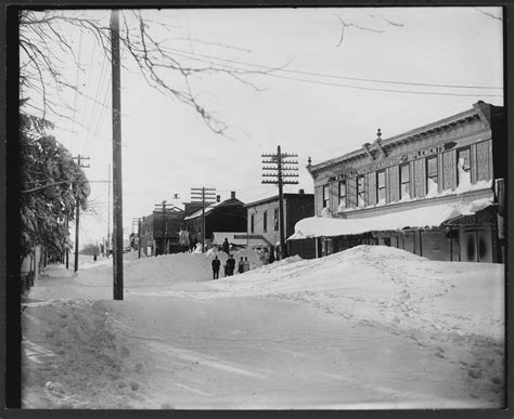 Snow Scenes Holyrood Kansas Kansas Memory Kansas Historical Society