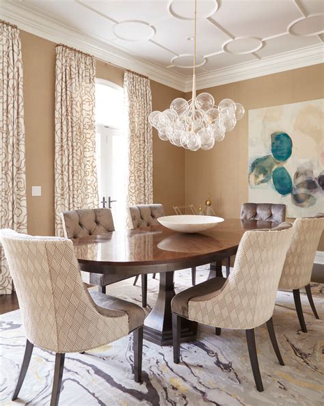 Gilded Beauty Transitional Dining Room Chicago By Buckingham