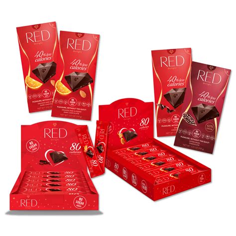 Red Chocolate Dark Chocolate Lovers Pack