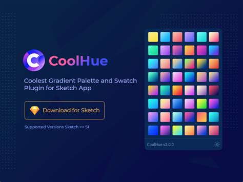 Coolhue Gradient Palette Sketch Plugin Search By Muzli