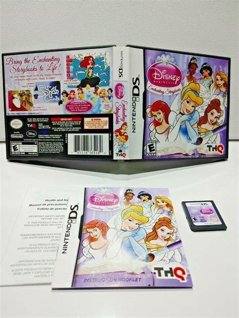 Disney Princess Enchanting Storybooks Nintendo Ds Complete In Box Cib