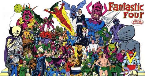 List Of All Fantastic Four Villains Enemies