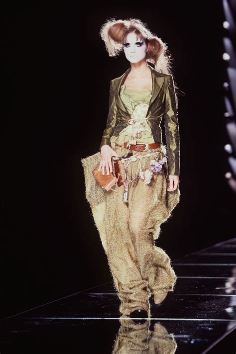 2000 John Galliano 4 Dior Couture Show Christian Dior Dress John