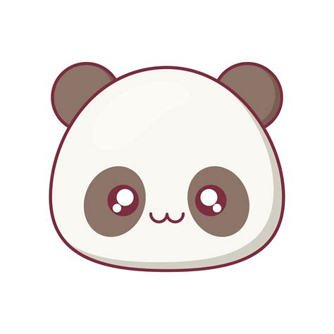 Diseño Vectorial De Dibujos Animados De Animales Panda Kawaii 4059045