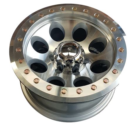 Offroad Alloy Genuine Beadlock Wheel Rim Polished 16x8 25 6x1397 Fits