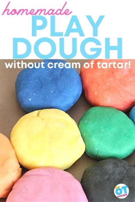 Homemade Cooked Playdough Recipe Without Cream Of Tartar Bryont Blog
