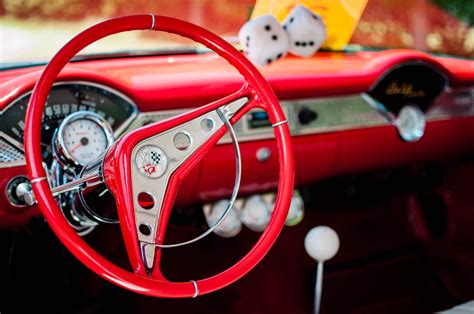Wallpaper Motor Vehicle Steering Part Red Steering Wheel