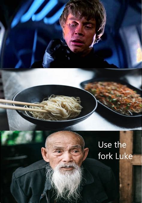 Use The Fork Luke Memealleyway