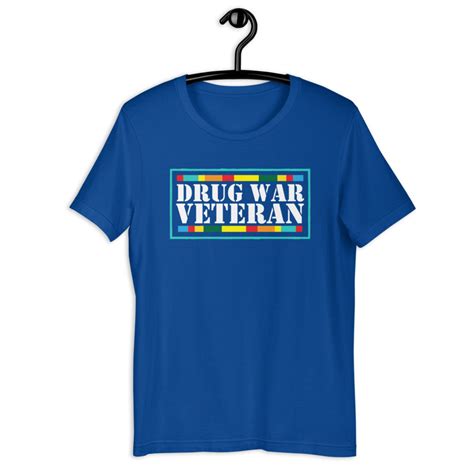 Drug War Veteran Tshirt War On Drugs Shirt Anti Drug Unisex Etsy
