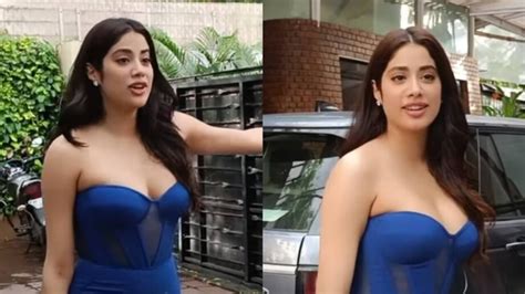 Viral Janhvi Kapoors Burning Hot Workout Video In Pink Bralette And Joggers Is Irresistible