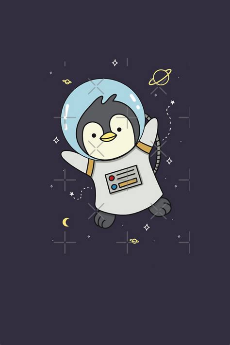 Space Baby Penguin Is Ready For New Adventures This Cute Little