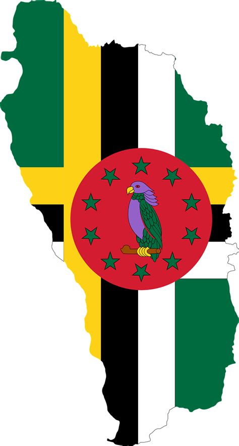 Dominica Bandera Mapa Gráficos Vectoriales Gratis En Pixabay Pixabay