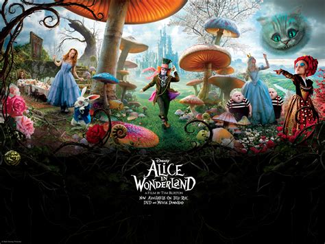 Anne Hathaway Alice In Wonderland Poster