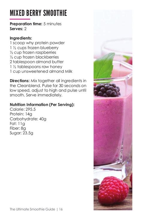 The Ultimate Smoothie Guide 1