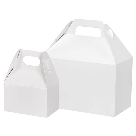 Gable Boxes White Okanagan Bag And Box