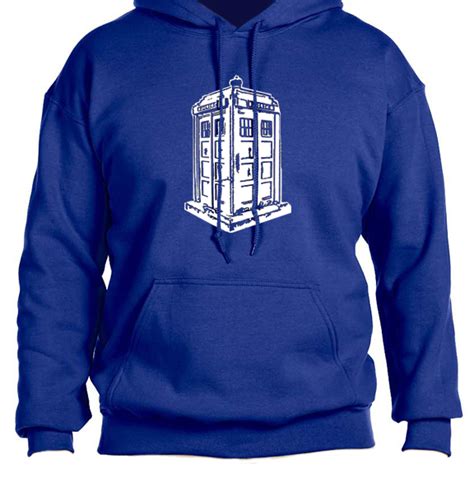 Doctor Who Royal Blue Tardis Sweatshirt Hoodie On Storenvy