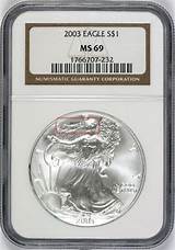 Silver American Eagle 2003 Value Pictures
