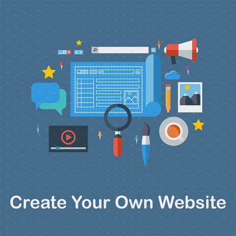 Create Your Own Website Icons ~ Creative Market