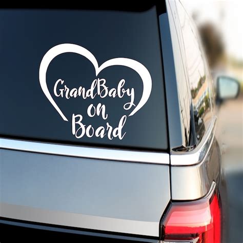 Baby On Board Decal Etsy