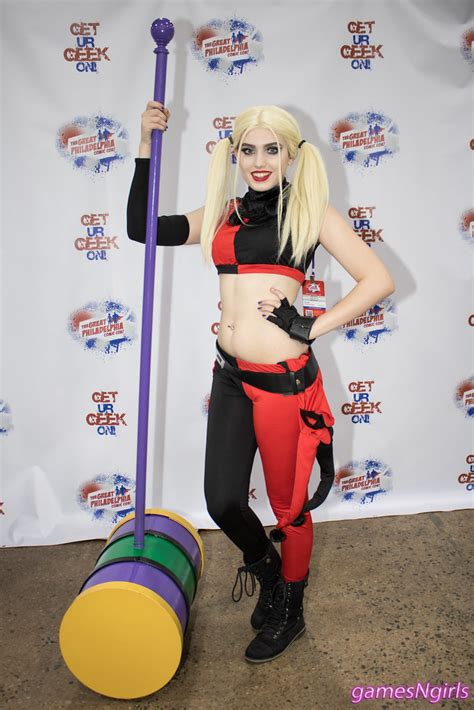 Harley Quinn Cosplay Cosplay Of Dc Comics Character Harley Flickr