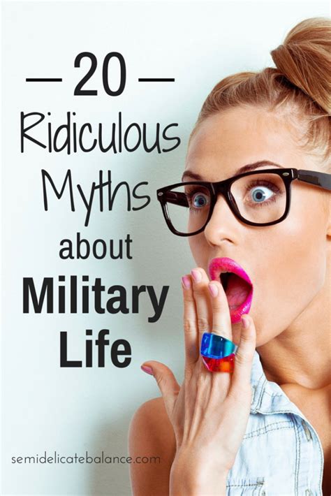 20 Ridiculous Myths About Military Life