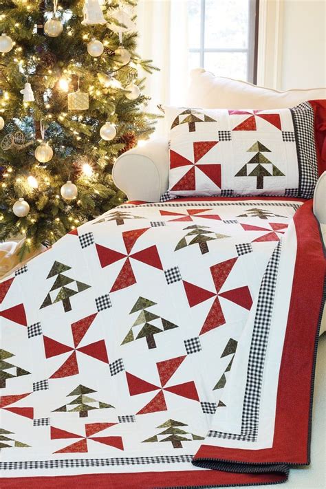 Christmas Quilt Patterns Pdf And Free Pillow Sham Pattern Easy Etsy