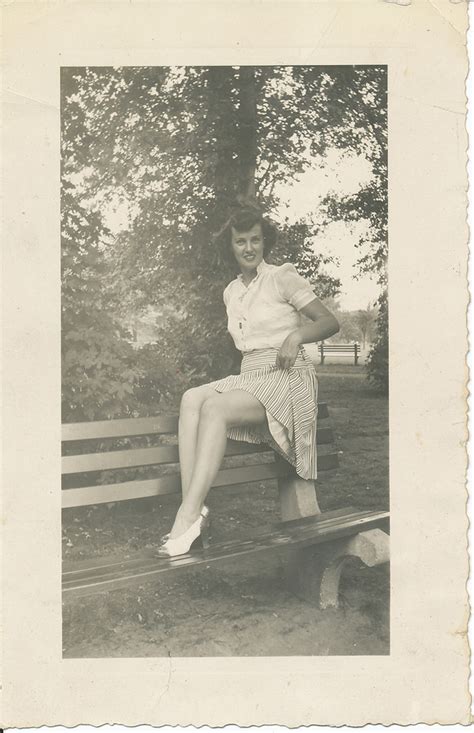Vintage Leggy Beauties Charming Photos Of Women In Their Skirts