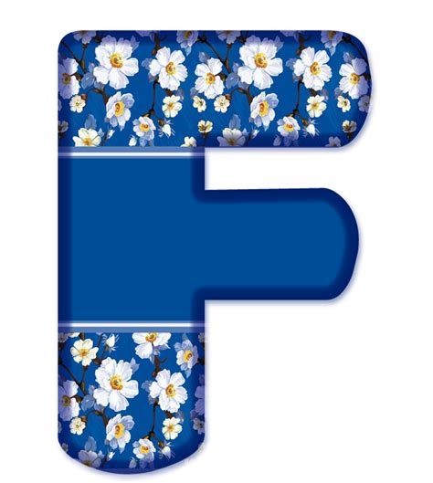 Sussurro De Amor Alfabeto Decorativo Png Textura Azul Com Flores Sakura