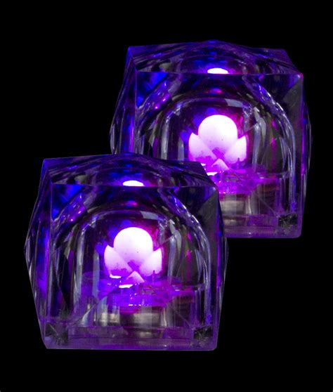 12 Pack Led Light Up Blinky Ice Cubes Party Supplies For Wedding