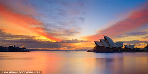 vivid sunrise over sydney opera house sydney nsw australia images fine art landscape