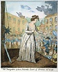 Posterazzi: Marie Antoinette Nat The Guillotine 1793 Colored Etching By ...