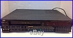 Vintage JVC Editing VHS Video Cassette Recorder HiFi HQ 4 Head HR D530U