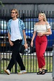 Tom Daly Elsa : ELSA HOSK and Tom Daly Arrives at Their Apartment in ...