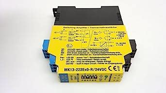Turck Mk13 222Ex0 R 24Vdc Switching Amplifier 10 30 Vdc 120 250 Vac